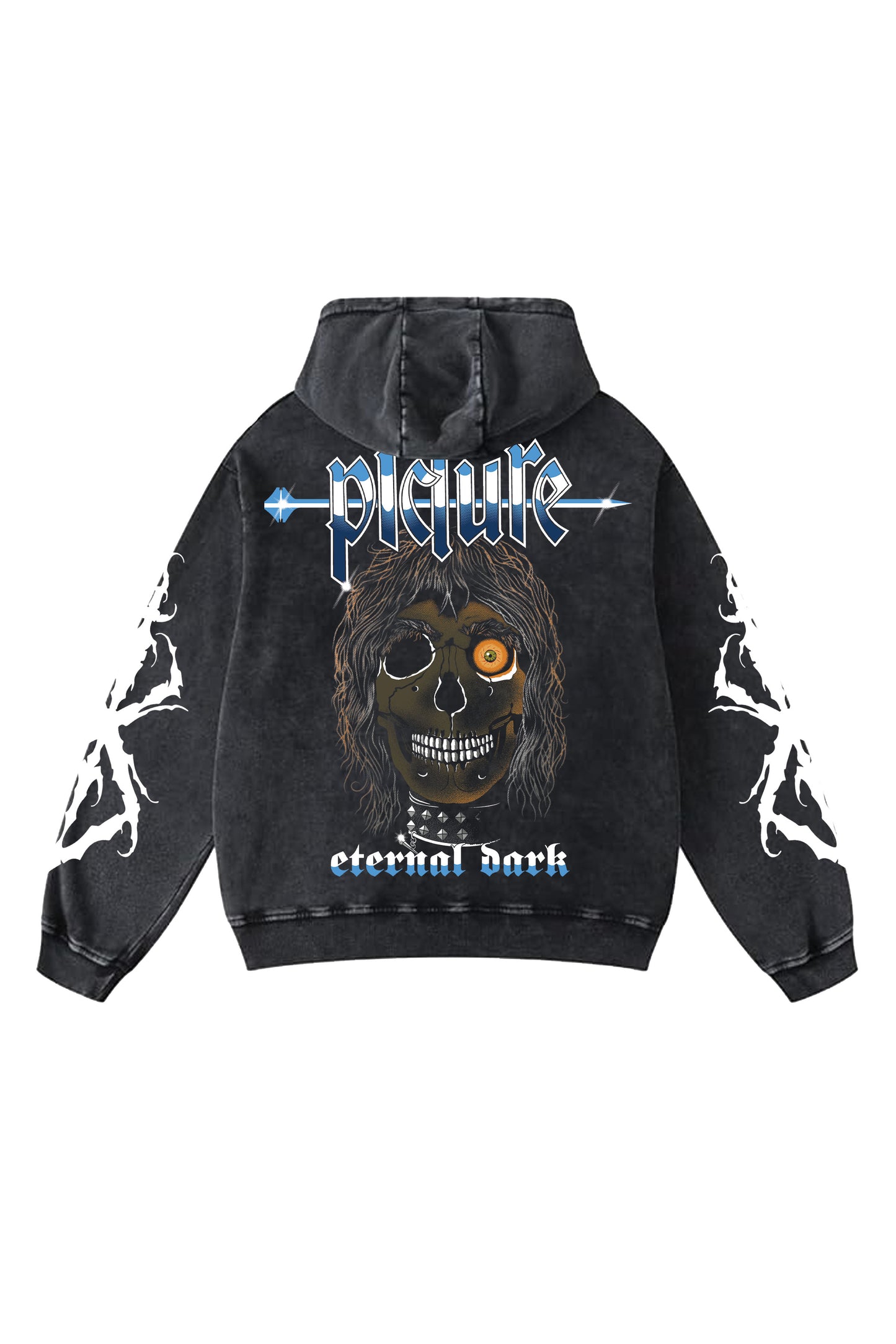 Eternal Dark Designed Oversized Hoodie