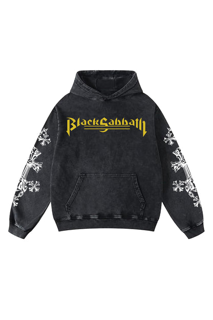 Black Sabbath Designed Oversized Hoodie