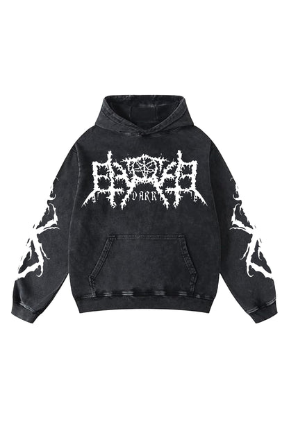 Eternal Dark Designed Oversized Hoodie
