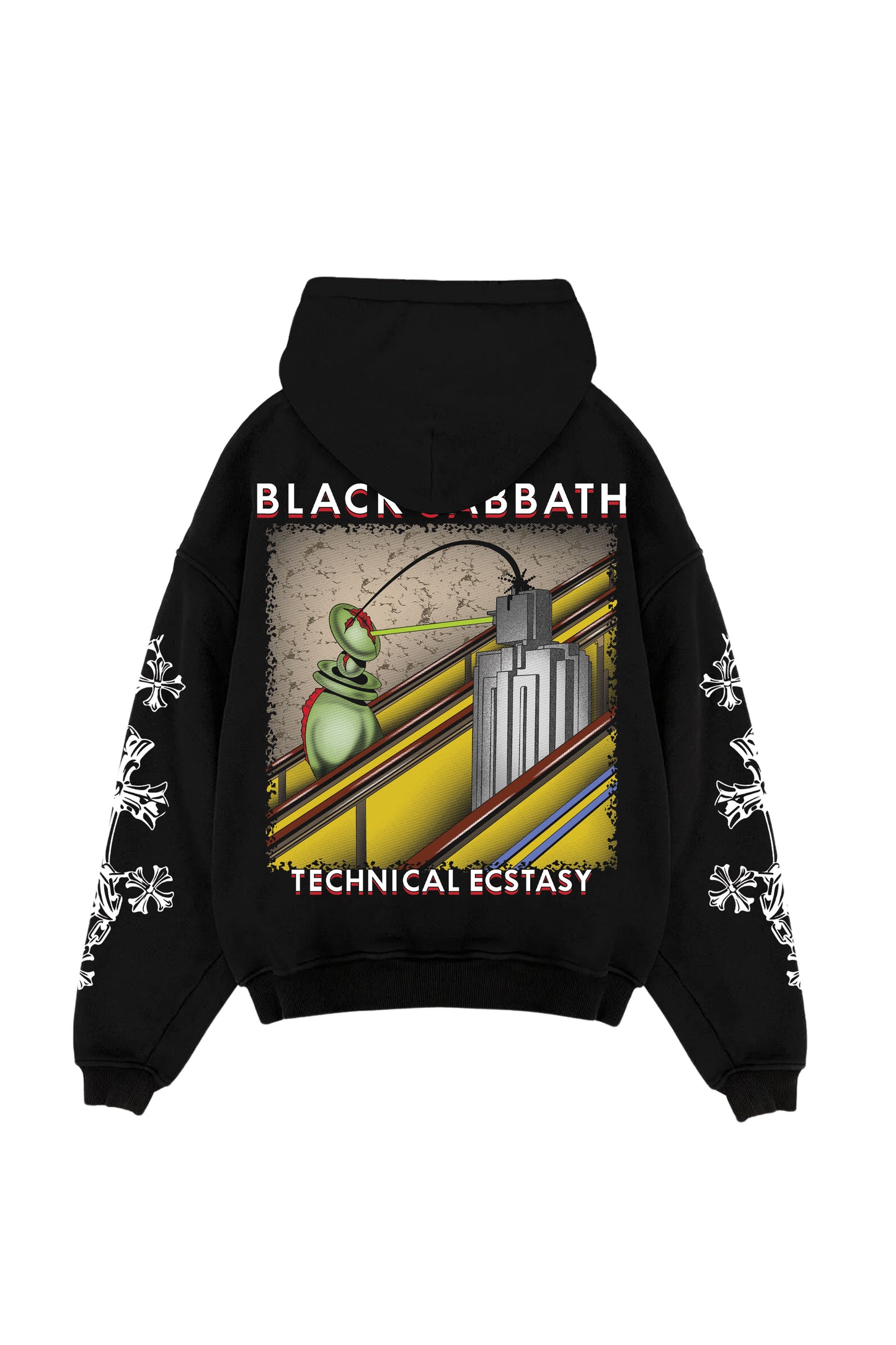 Black Sabbath Designed Oversized Hoodie