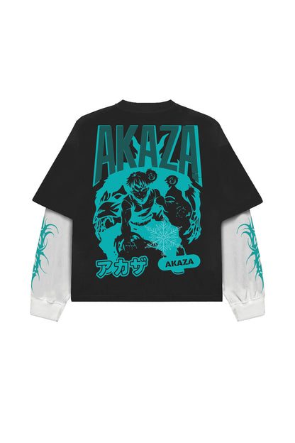 Akaza B&W LS Oversized Tee
