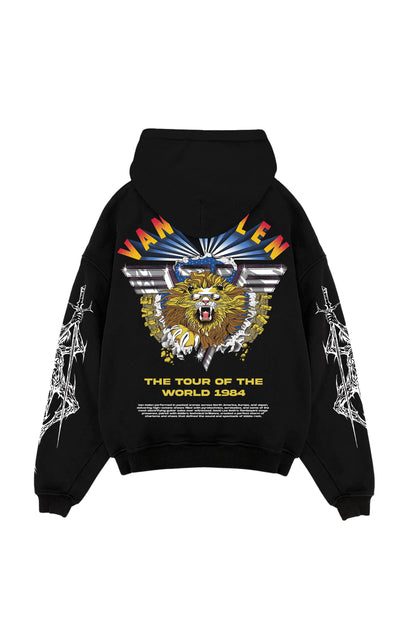 Van Halen Designed Oversized Hoodie