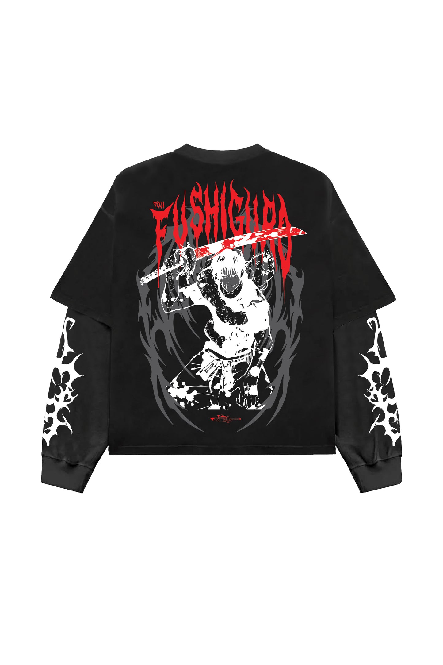 Toji Fushiguro B&G LS Oversized Tee