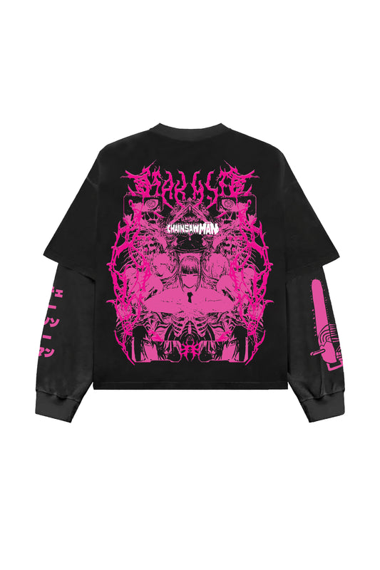 Chainsawman B&G LS Oversized Tee