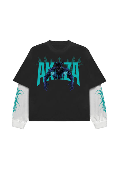 Akaza B&W LS Oversized Tee