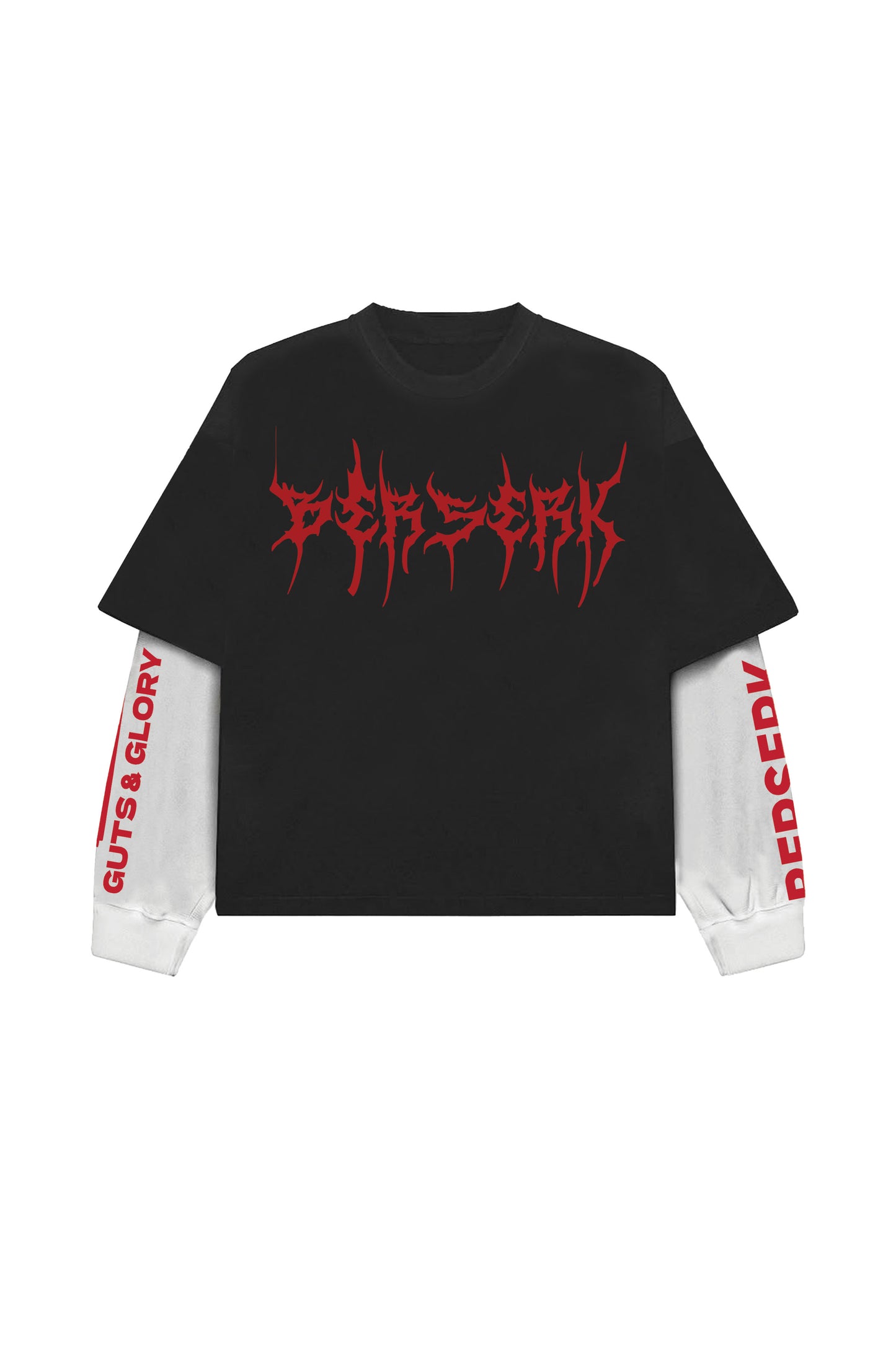 Berserk B&W LS Oversized Tee
