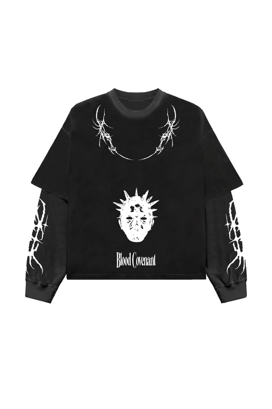 Blood Convenant B&G LS Oversized Tee
